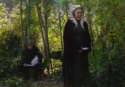 Rosario Dawson's reaction to seeing Mark Hamill on the set of TBOBF