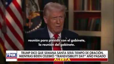 Trump on Biden: “He was the worst president in the history of our country, and we’ve had some bad ones, but there was never anybody like this. I don’t even know if he was president because he didn’t know where the hell he was. Meanwhile, market is crashin