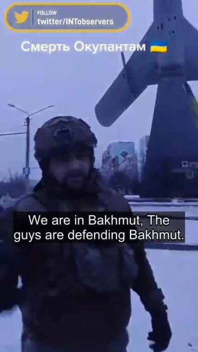 A short message from the defenders of Bakhmut. The fortress holds and all attacks of the orcs are being repelled.