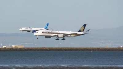 Parallel Landing in SFO