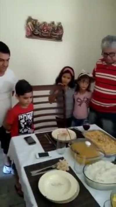 well the dinner was over before it even started