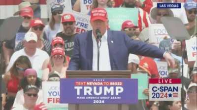 Trump clains: It must be because of my relationship with MIT, very smart, I say, what would happen if the boat sank, and you have this tremendously powerful battery, and the battery is now underwater…. Do I get electrocuted or do I jump over by the shark?