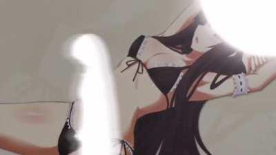 So I made Bad Apple with Lewd Moan sounds