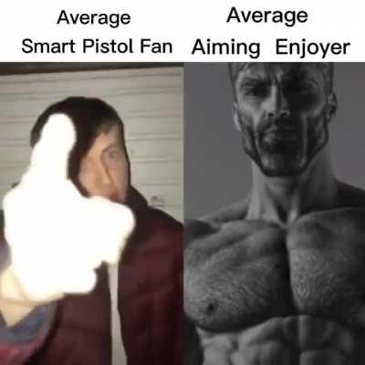 Nothing against people who use it, I just think they're kind of handicapping themselves by not learning how to aim.