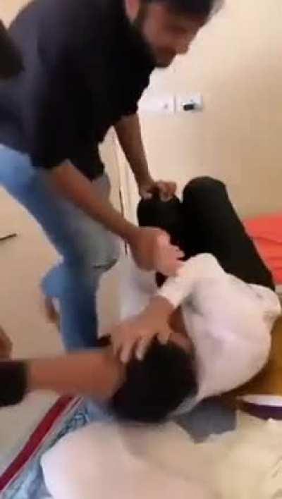 Himank Bansal, Student assaulted and forced to chant Allah Hu Akbar in IBS campus by Islamic Terrorist in Hyderabad.