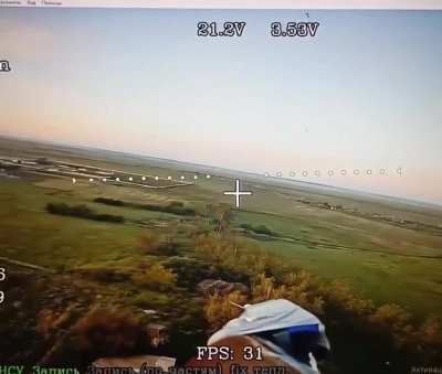 Russian drone attacked Pizza delivery