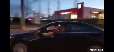 Road rage, instant karma, contagious laughter!