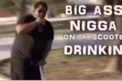 Real men ride scooters