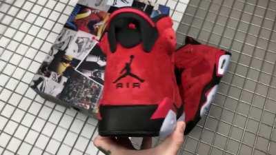 Air Jordan 6 Toro Varsity Red CT8529-600 SF36-47.5