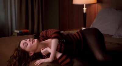 That little grin on her face as she goes down!!!