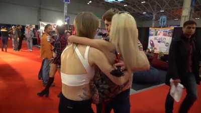 Behind The Scenes Grabbing Groping Pornstar Public r/PornoBehindTheScenes Porn GIF by xzebx1