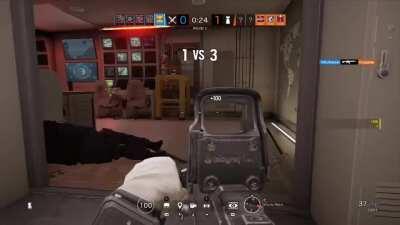 My wife has recently been getting into Siege. Yesterday she had her first 