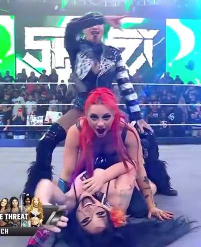 Tatum Paxley, Gigi Dolin, and Shotzi 