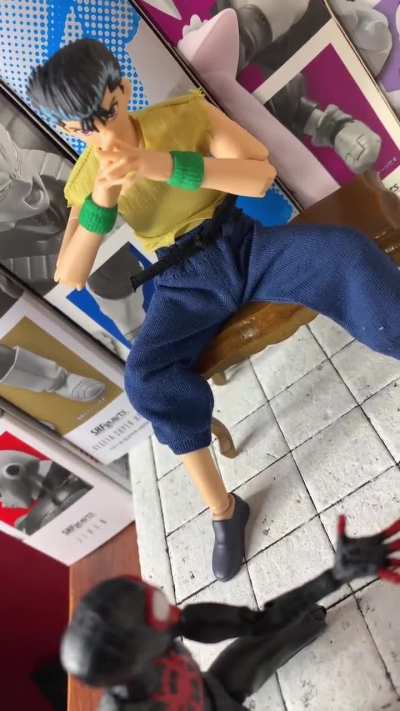 Yusuke got anger problems….