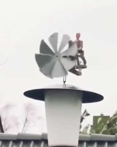 An interesting weather vane