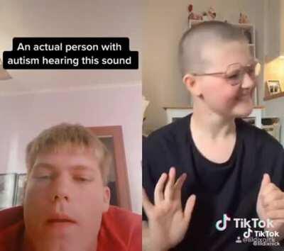 Does she think autistic people have some connection to music?