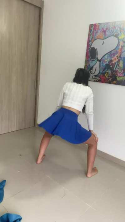 Just trying to tempt you with my ass, is it working?