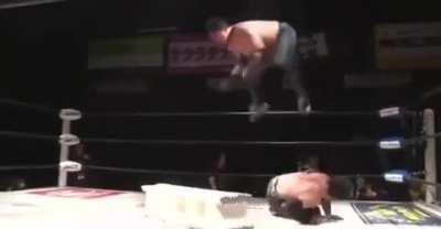 HMFT after a brutal kick to the back of my head.