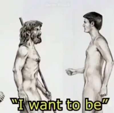 Go back I want to be monke!