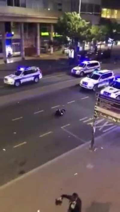 Police brutality in Belgrade, Serbia