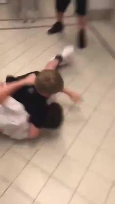 Middle School Bathroom Brawl