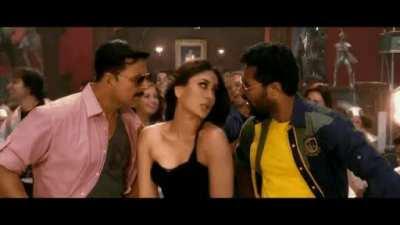 Kareena offering each guy a breast to suck