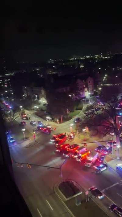 Current active shooter scene at Michigan State University