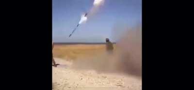 WCGW shooting a shoulder fired rocket