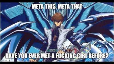 This is what Kaiba thinks of your damn Meta