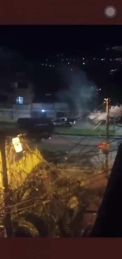 Están tirando a matar, cali colombia