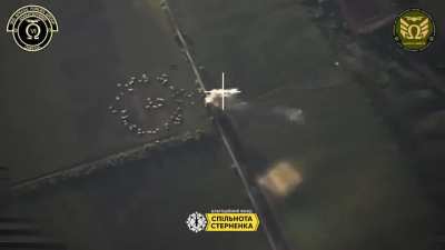 A Ukrainian drone operator of the 