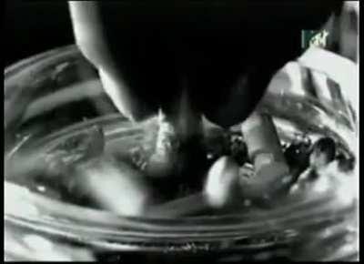 eu tava tomando banho