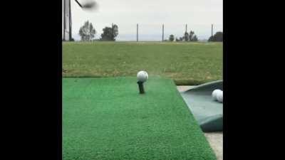 The way this ball doesn't even move