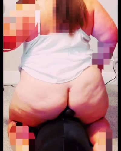 When I’m feeling horny, I’ll ride one of my bbc toys and tease hubby with a video like this