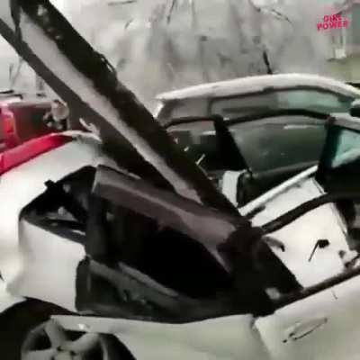 Снег снежок, белая метелица