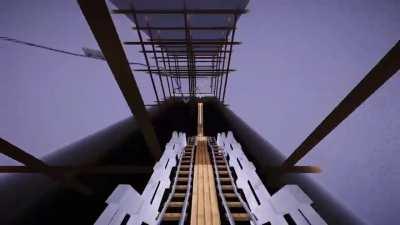 I've made Wario's Gold Mine (track from Mario Kart Wii)