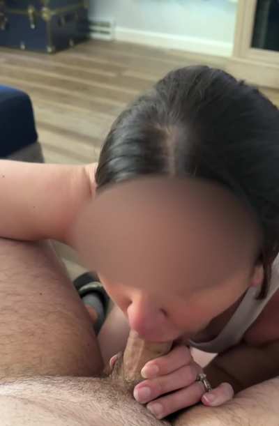 My husband says my blowjobs are so good that I should share them with guys from reddit