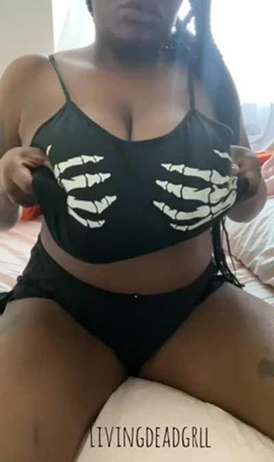 They are like two melons!