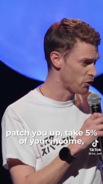 He makes a good point.