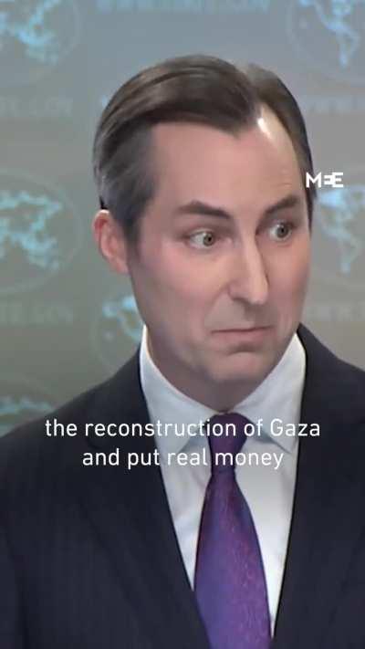 If Russia should pay for the reconstruction of Ukraine, should Israel pay for the reconstruction of Gaza? At least partly?”