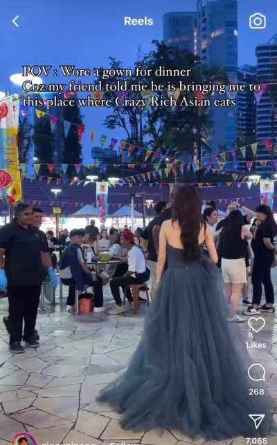 Influencer pretending this wasn’t staged