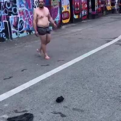 WCGW doing some diving tricks