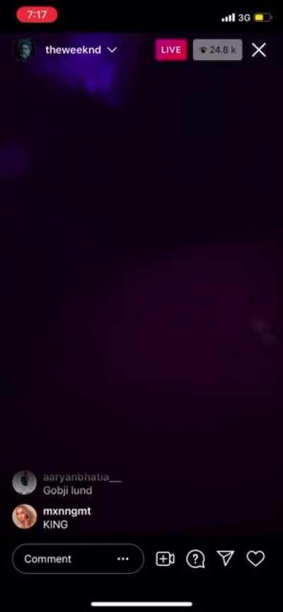 abel’s on his sugar daddy vibes tonight 😭😩🥵