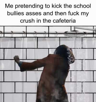 I've learned to fight with soap in my eyes