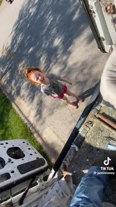 I came all this way!