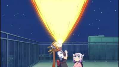 Dragon Fireworks [Kobayashi-san chi no Dragon Maid]