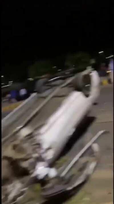 Video of one of the crashed Evo's..(Original:  