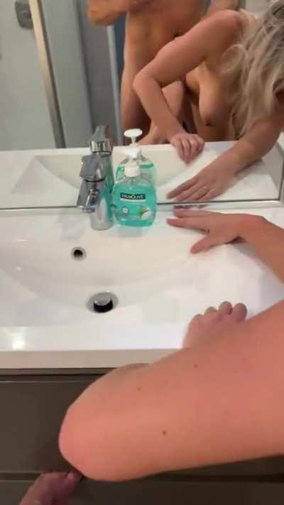 Getting dealt to 💦