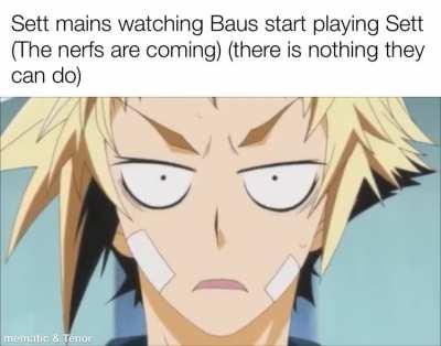 Please Bauss go back to Sion I’m begging you