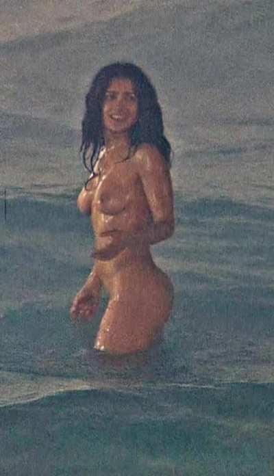 Weren’t a fan of camping until You went with your friend’s family. His mom knows a great hidden pool to swim in while the others go for a hike... [Salma Hayek]